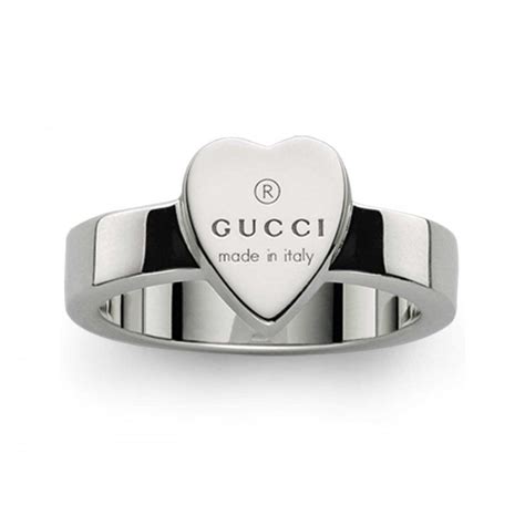 gold heart ring gucci|Gucci heart ring size 7.